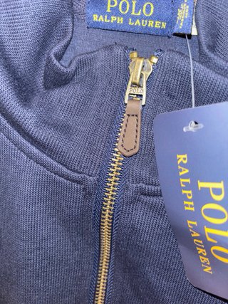 Polo Ralph Lauren Sudadera Azul Talla XL