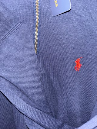 Polo Ralph Lauren Sudadera Azul Talla XL
