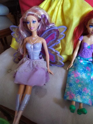 Set di tre bambole principesse Disney