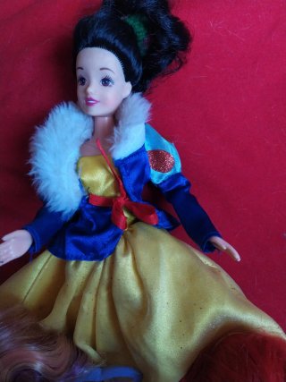 Set di tre bambole principesse Disney