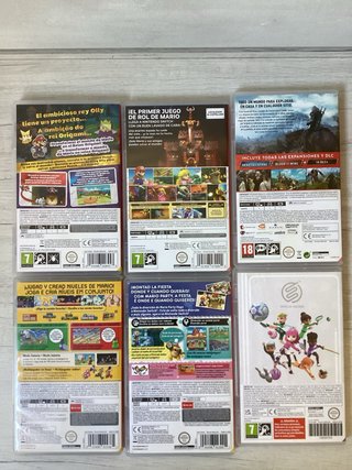 Lote 6 Juegos Nintendo Switch