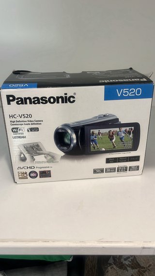 Videocámara Panasonic HC-V520 Negra
