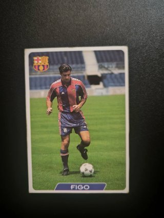 Carta de Coleccionista Luis Figo FC Barcelona