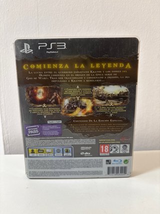 God of War Ascension Edición Especial PS3