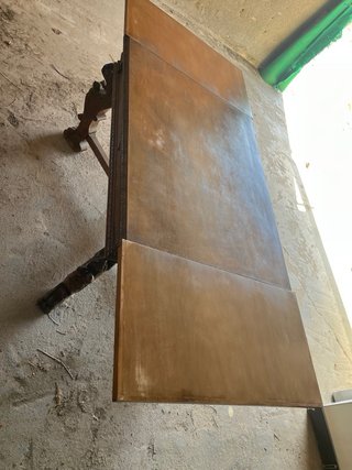 Mesa de madera desplegable