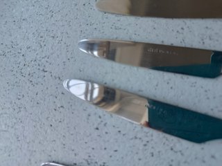 Set 6 Coltelli Abert Inox Manico Giallo
