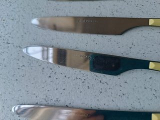 Set 6 Coltelli Abert Inox Manico Giallo