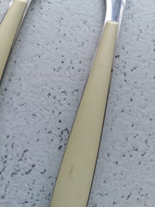 Set 6 Coltelli Abert Inox Manico Giallo