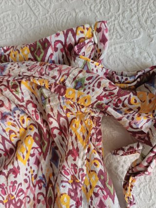 Falda corta Zara estampado