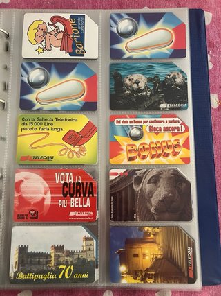 Lotto Schede Telefoniche Vintage Telecom Italia