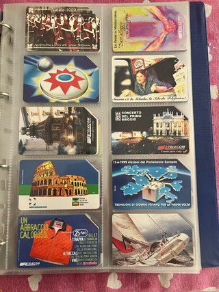 Lotto Schede Telefoniche Vintage Telecom Italia