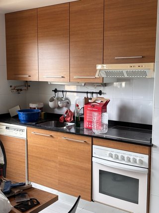 Cocina Muebles Madera y Electrodomésticos