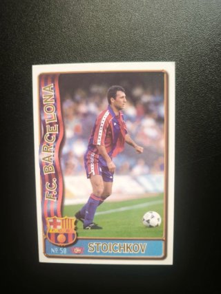 Carta FC Barcelona Stoichkov Nº 50