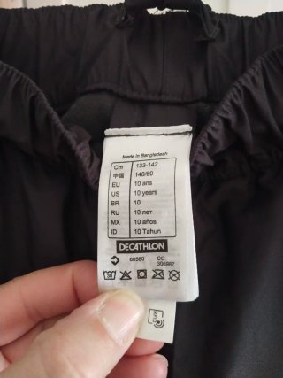 Pantalón de nieve con tirantes