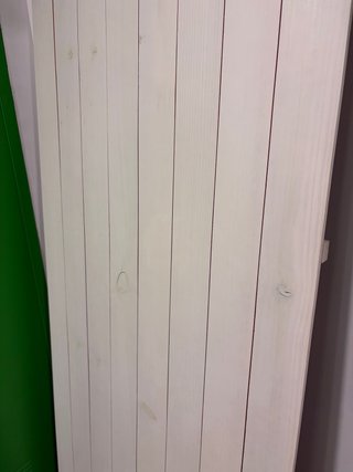 Cabecero de madera blanco Westwing
