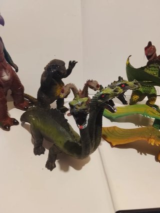 Lote Figuras Godzilla Vintage 80s