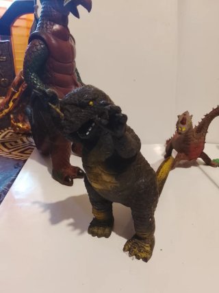 Lote Figuras Godzilla Vintage 80s