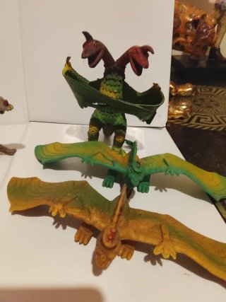 Lote Figuras Godzilla Vintage 80s