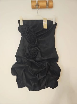 Vestido elegante fiesta negro