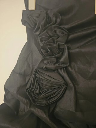 Vestido elegante fiesta negro