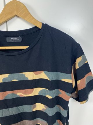 Pack 2 Camisetas Bershka Hombre Talla S