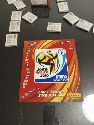 Colección Mundial Sudáfrica2010 completa sin pegar