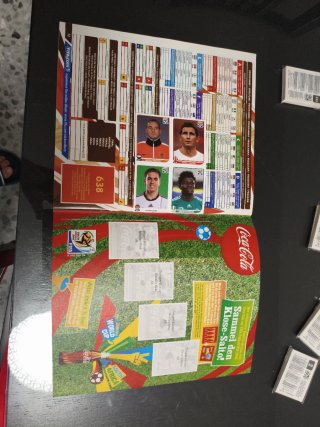 Colección Mundial Sudáfrica2010 completa sin pegar