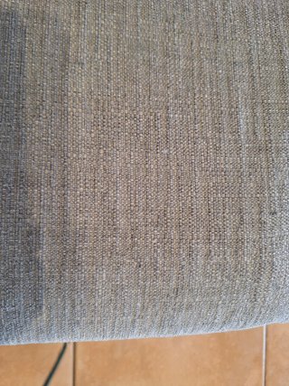 Sofá gris 2,80m tela