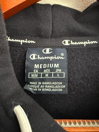 Sudadera Champion Azul Marino Talla M