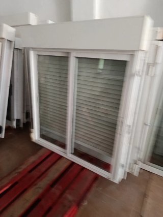Ventana corredera aluminio cristal climalit