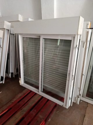 Ventana corredera aluminio cristal climalit