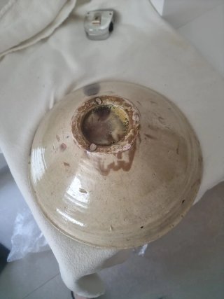 Lebrillo Cerámica Nijar Verde/Marrón Ppios SXX