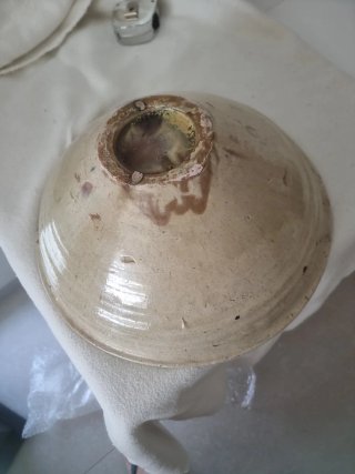 Lebrillo Cerámica Nijar Verde/Marrón Ppios SXX