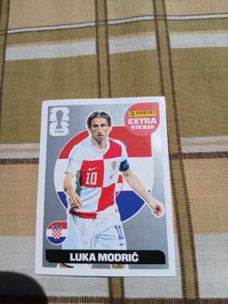 Lote 2 Cromos Extra Panini Luka Modric y Pulisic