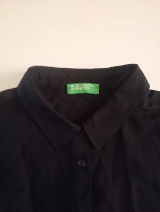 Camicia Benetton donna nera
