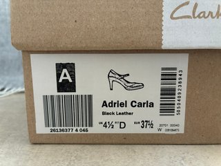 Zapatos Clarks Adriel Carla Negro Talla 37.5