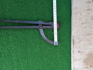 Compás forja antiguo Para madera o metal