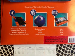 Kit Educativo Oriens Geovision Mapa Mundo