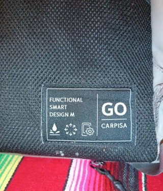 Mochila GO CARGO gris perla