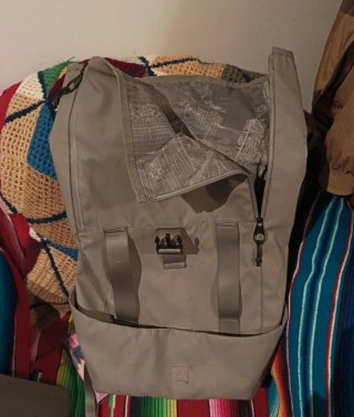 Mochila GO CARGO gris perla