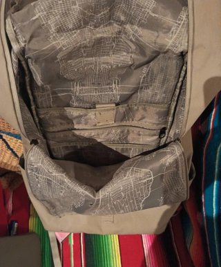 Mochila GO CARGO gris perla
