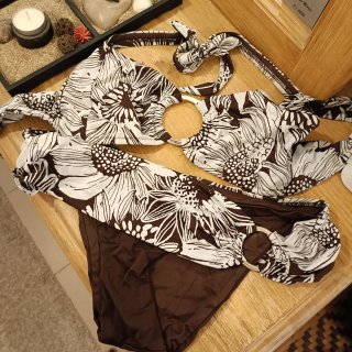 Bikini retro estampado floral