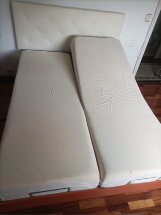Cama articulada eléctrica