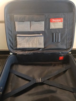 Maletín ejecutivo Kappa azul y gris A estrenar