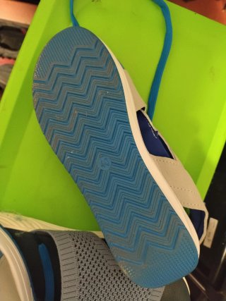 Sandalias Zandalias Beige y Azul