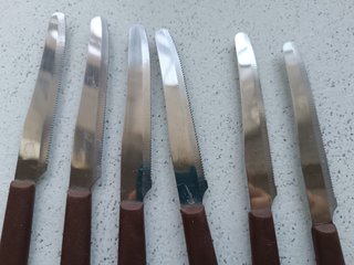 Set 6 coltelli bistecca MAROB stainless steel acci