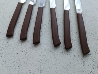 Set 6 coltelli bistecca MAROB stainless steel acci