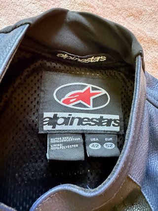 Mono de cuero 2 piezas Alpinestars original