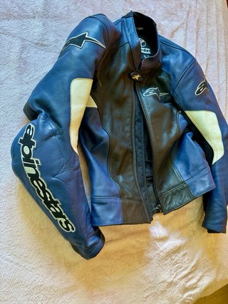 Mono de cuero 2 piezas Alpinestars original