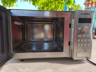 Microondas Bosch Acero Inoxidable AG817ALS GRILL